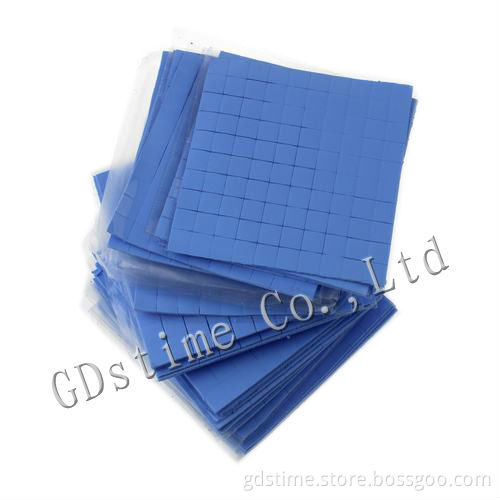 Pink Blue Thermal Pad Gpu Cpu Heatsink Cooling Conductive Silicone 100mm*100mm*1mm 1mm 1.5mm 2mm 3mm
